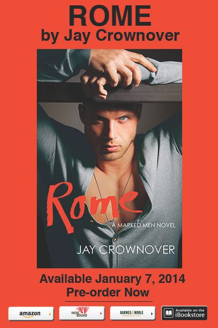 Cover Reveal: Rome by Jay Crownover