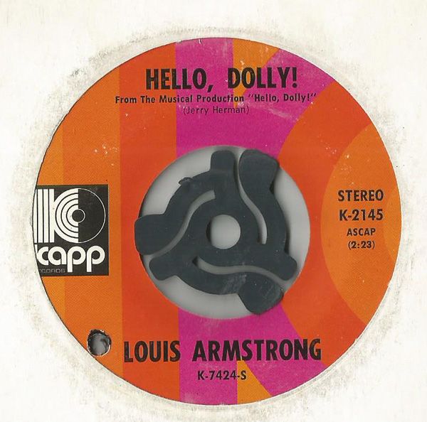 LOUIS ARMSTRONG - Hello Dolly/that's All I Want The World To Remember Me By