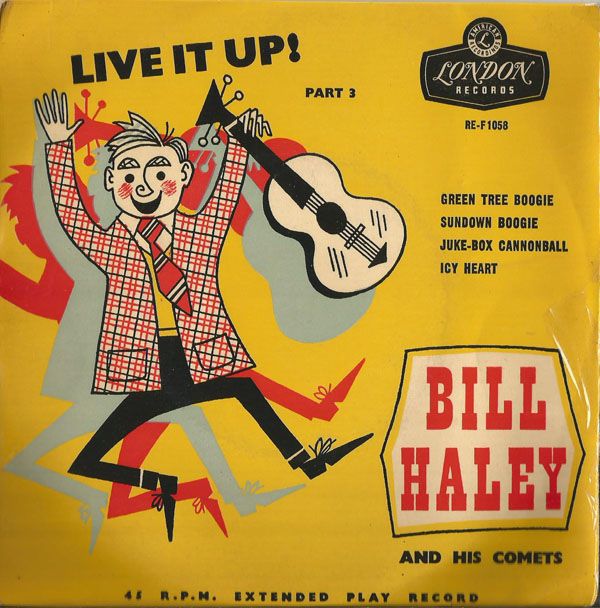 Bill Haley & His Comets - Live It Up ! Part 3 Green Tree Boogie/ Sundown Boogie / Jukebox Cannonball / Icy Heart