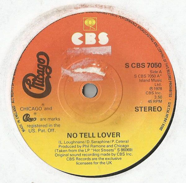 CHICAGO - No Tell Lover/take A Chance