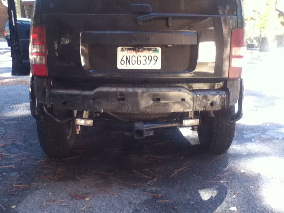 Jeep liberty rear bumper removal #2