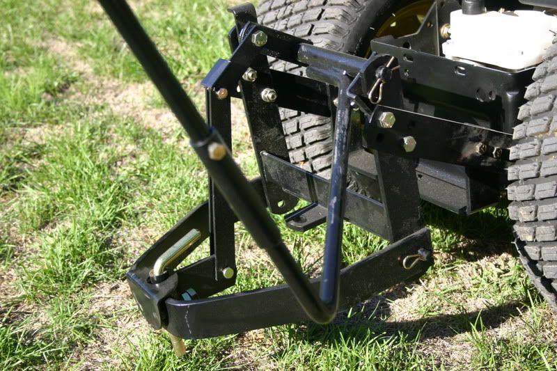 Photos of X500 with new sleeve hitch and brush guard MyTractorForum