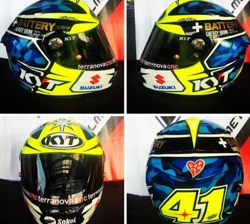 Helm-Helm yang Dipakai Pembalap Top MotoGP 2016