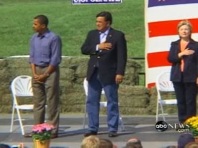 obama won't salute flag