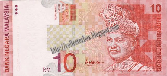 Malaysia RM10 10th series