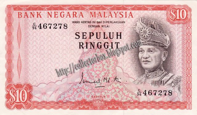 Malaysia RM 10 2tnd series