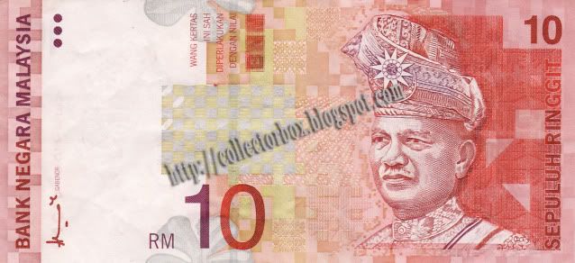 Malaysia RM 10 8th series