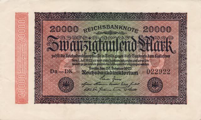 reichsbanknote,banknote