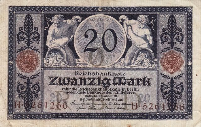 20 mark,banknote,collectorbox