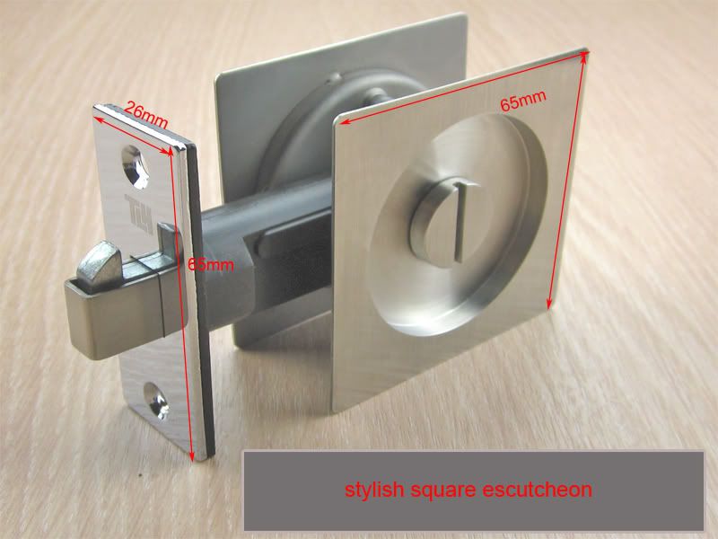 Cavity Sliding door Lock Privacy function  