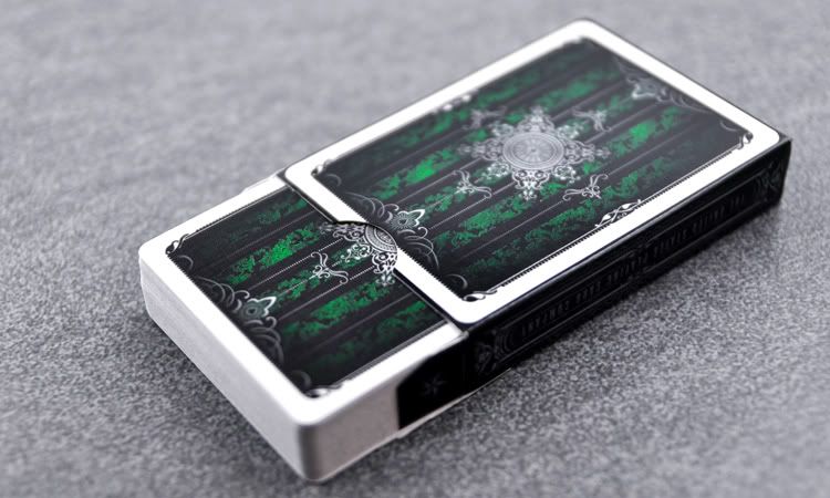 V005 1 New Rare Ellusionist Artifice Playing Cards V2 Emerald Green 